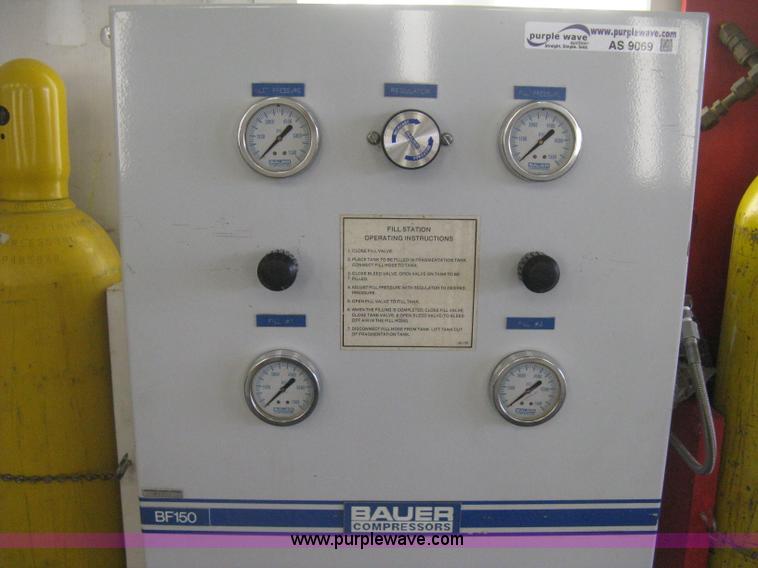 image for item AS9069 Bauer BF150 cascade SCBA fill station