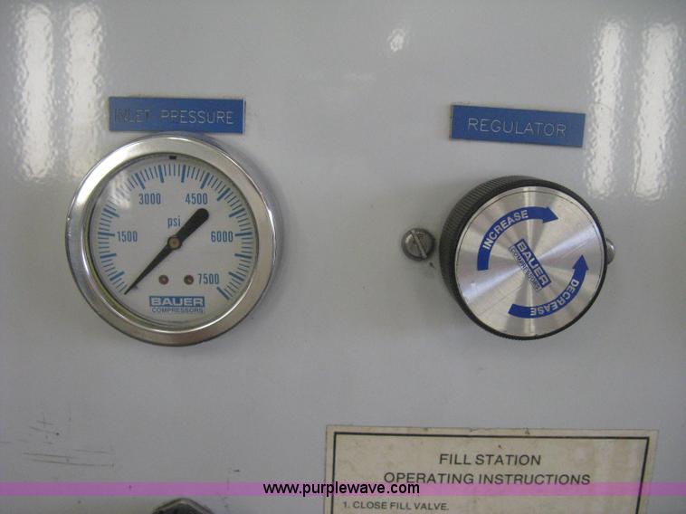 image for item AS9069 Bauer BF150 cascade SCBA fill station