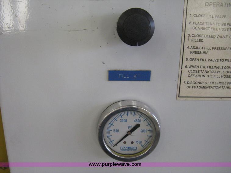 image for item AS9069 Bauer BF150 cascade SCBA fill station