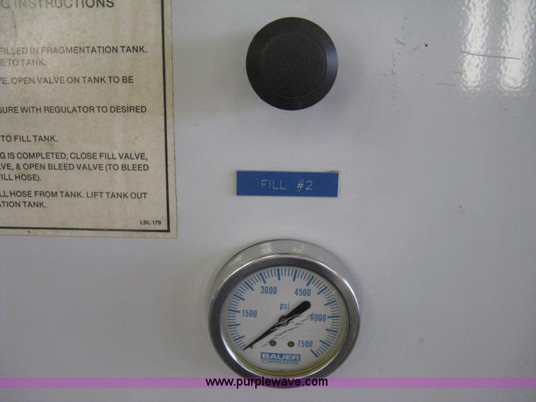 image for item AS9069 Bauer BF150 cascade SCBA fill station