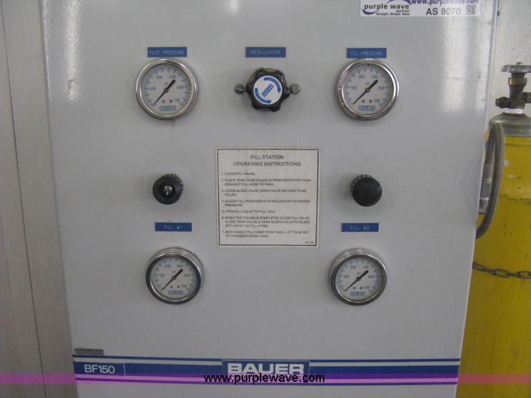 image for item AS9070 Bauer BF150 cascade SCBA fill station