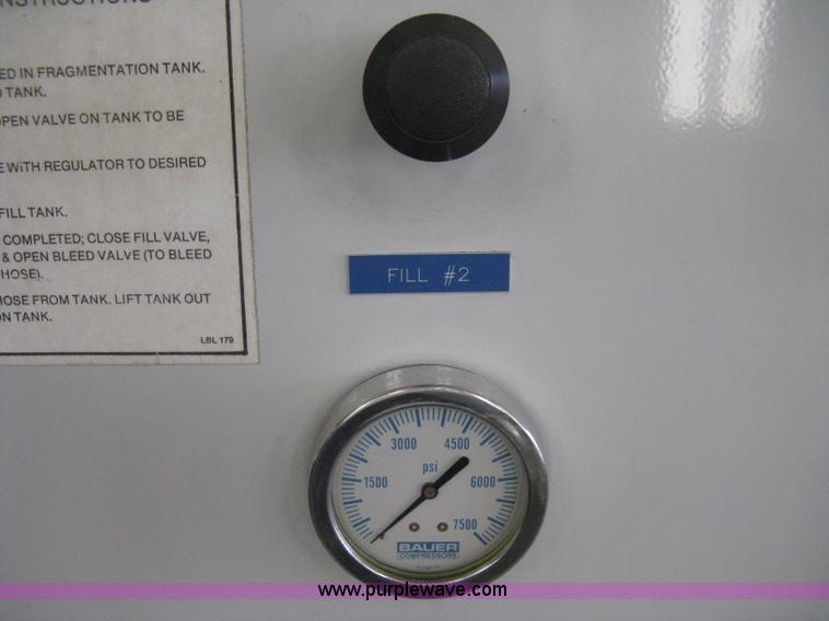 image for item AS9070 Bauer BF150 cascade SCBA fill station