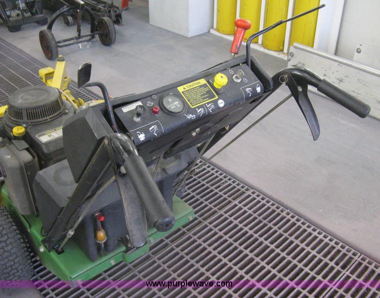 image for item AS9074 John Deere commercial walk-behind lawn mower