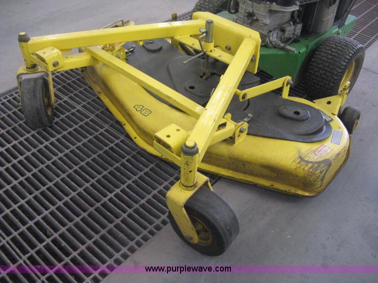 image for item AS9074 John Deere commercial walk-behind lawn mower