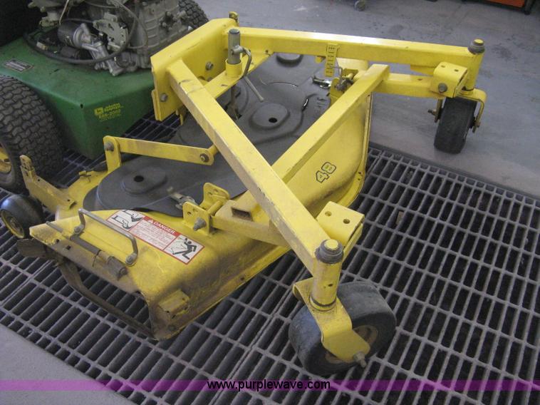 image for item AS9074 John Deere commercial walk-behind lawn mower