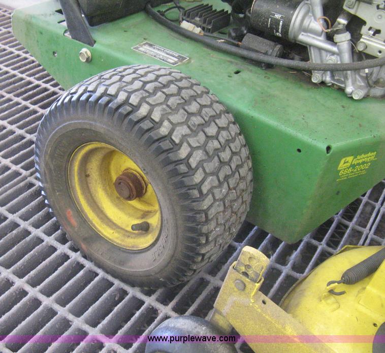 image for item AS9074 John Deere commercial walk-behind lawn mower