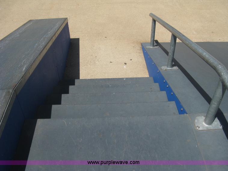 image for item AS9147 Shop built skate park ramp and skate features