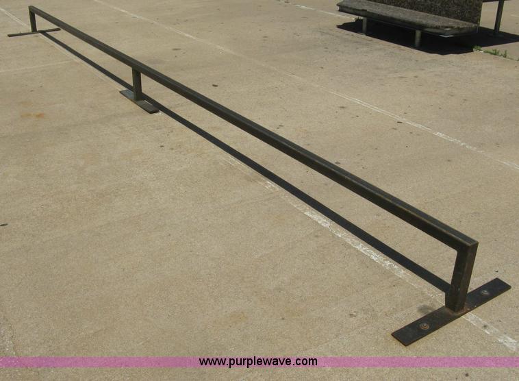 image for item AS9147 Shop built skate park ramp and skate features
