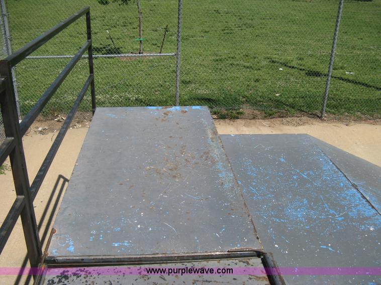 image for item AS9147 Shop built skate park ramp and skate features