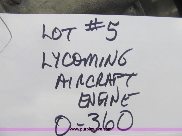 image for item AY9244 Lycoming helicopter engine