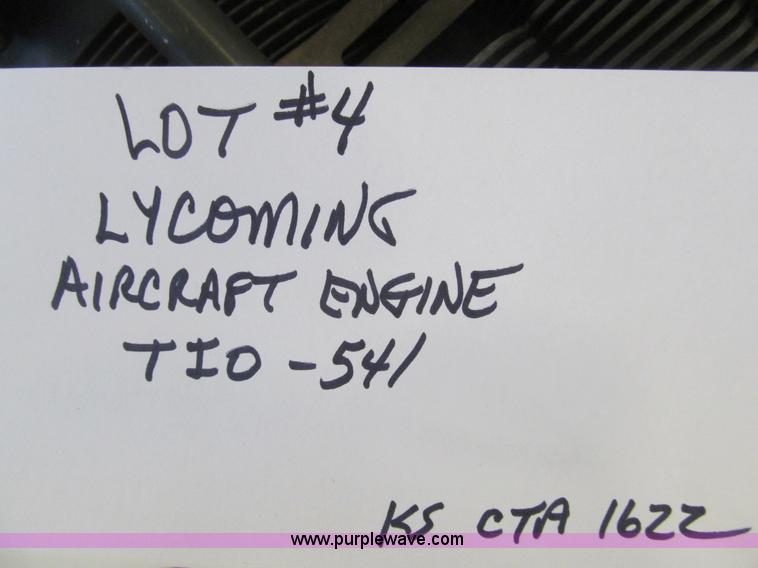 image for item AY9245 Lycoming aircraft engine
