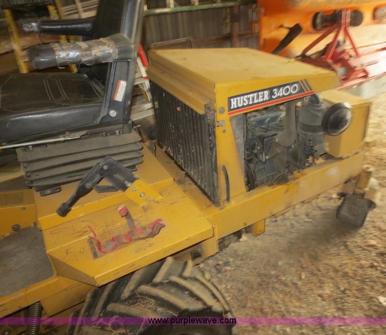 image for item AZ9246 Hustler 3400 riding lawn mower