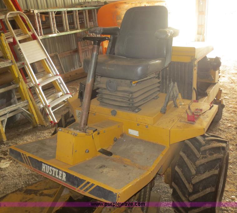 image for item AZ9246 Hustler 3400 riding lawn mower