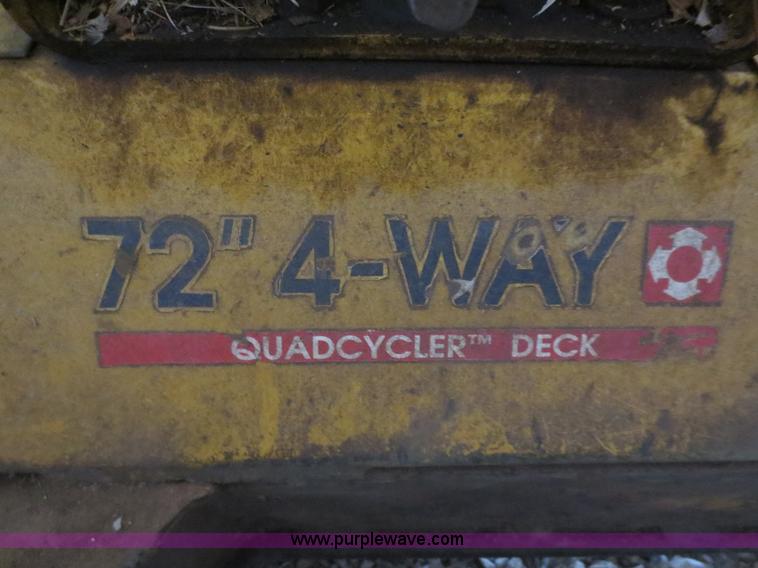 image for item AZ9246 Hustler 3400 riding lawn mower