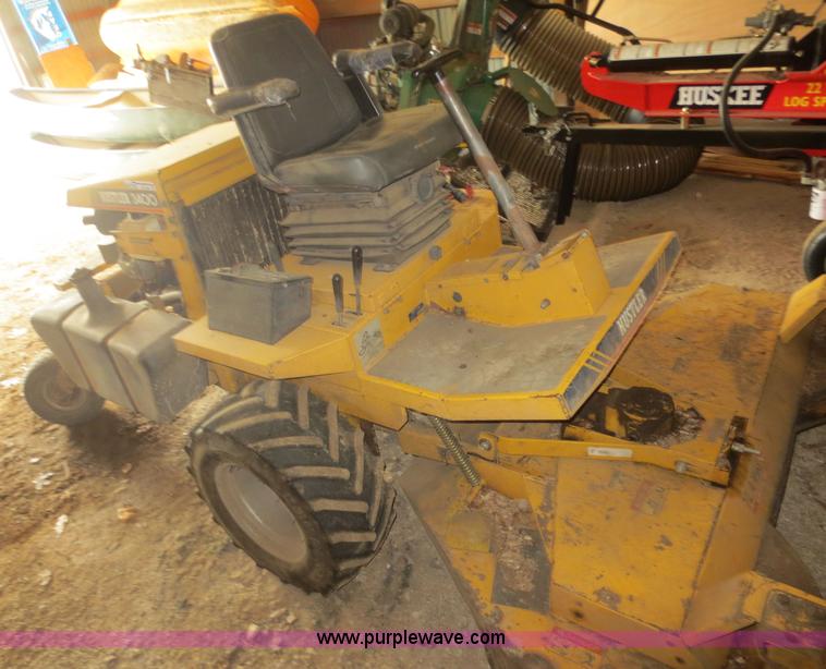 image for item AZ9246 Hustler 3400 riding lawn mower