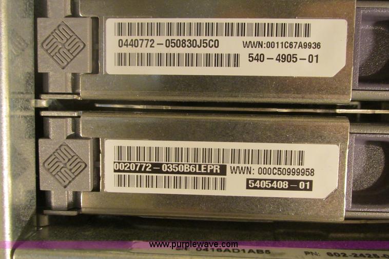 image for item AZ9683 Sun Sunfire 280R rack mount server