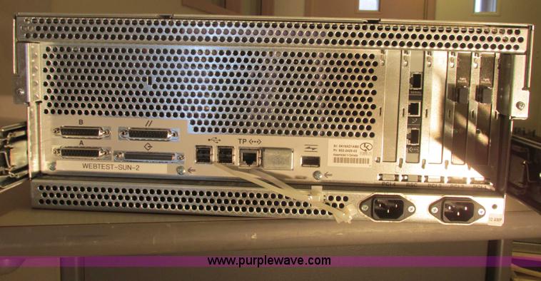 image for item AZ9683 Sun Sunfire 280R rack mount server