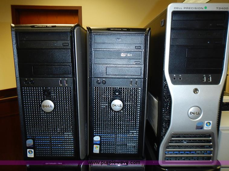 image for item AZ9816 (31) assorted desktop computer towers