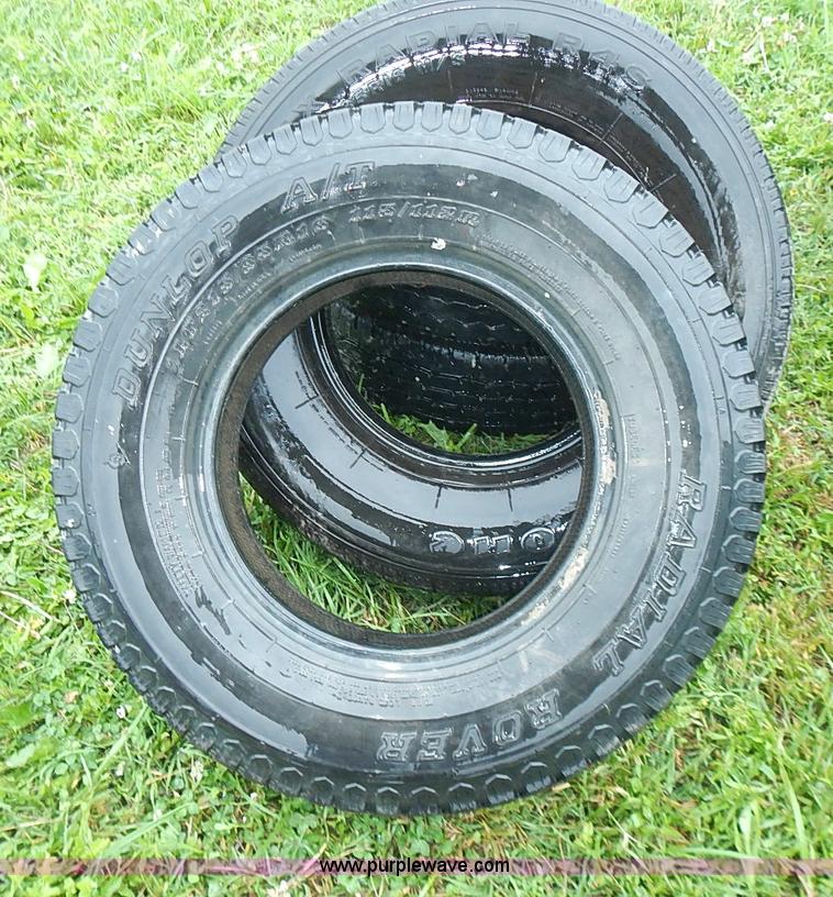 image for item AZ9854 (4) 215/85R16 tires