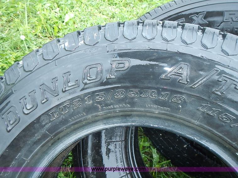 image for item AZ9854 (4) 215/85R16 tires