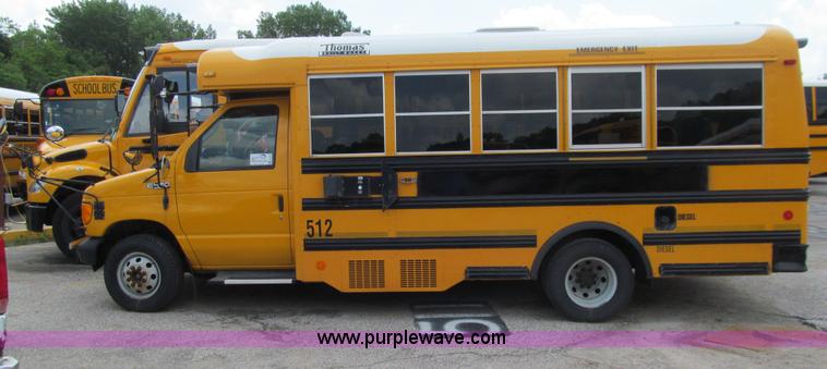image for item E4695 2005 Ford E450 school bus