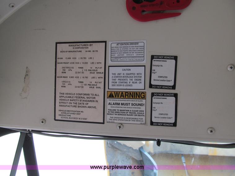 image for item E4894 2006 International IC school bus