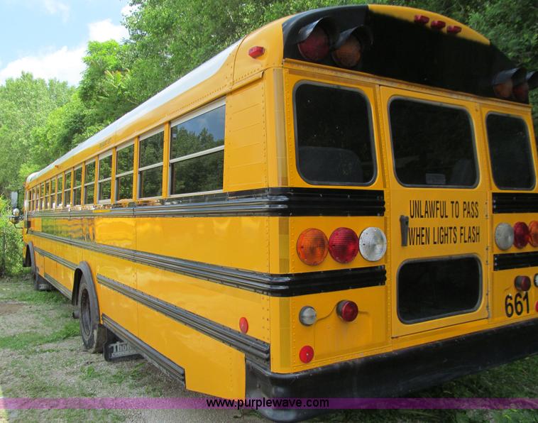 image for item E4896 2003 Thomas Built Saf-T-Liner MVP EF school bus