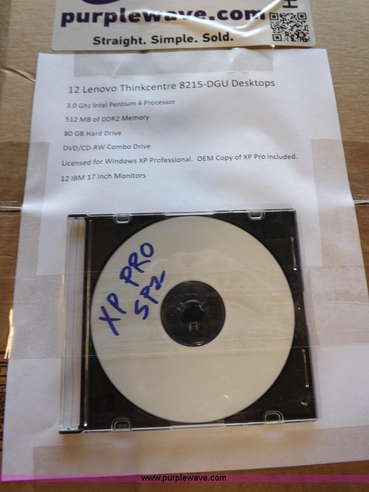 image for item H1810 (12) Lenovo ThinkCentre 8215-DGU desktop computers
