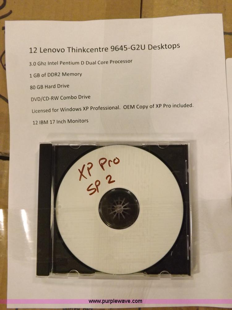 image for item H1820 (12) Lenovo ThinkCentre 9845-G2U desktop computers