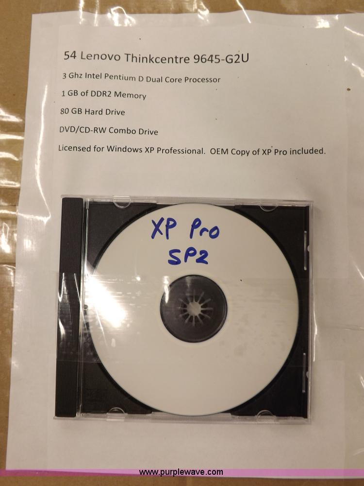 image for item H1822 (54) Lenovo ThinkCentre 9645-G2U desktop computers