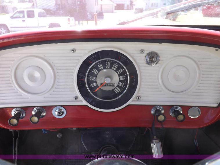 image for item H1874 1965 Ford 600 fire truck