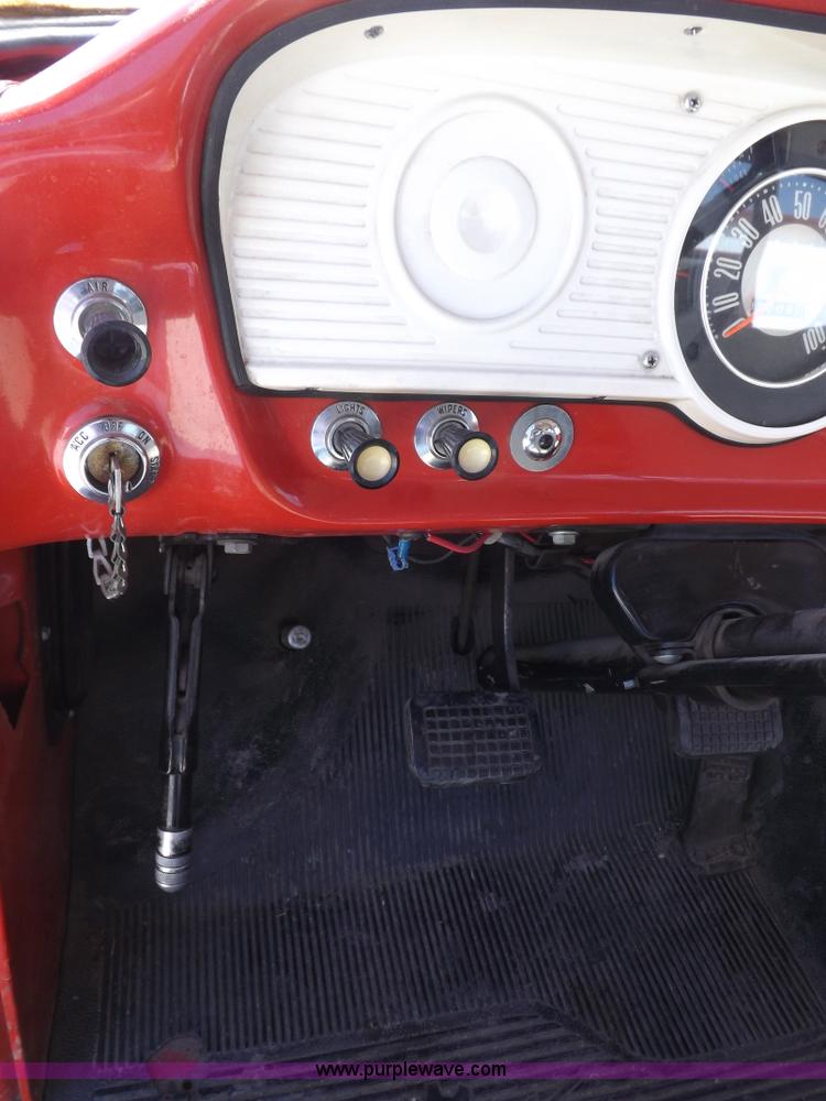 image for item H1874 1965 Ford 600 fire truck