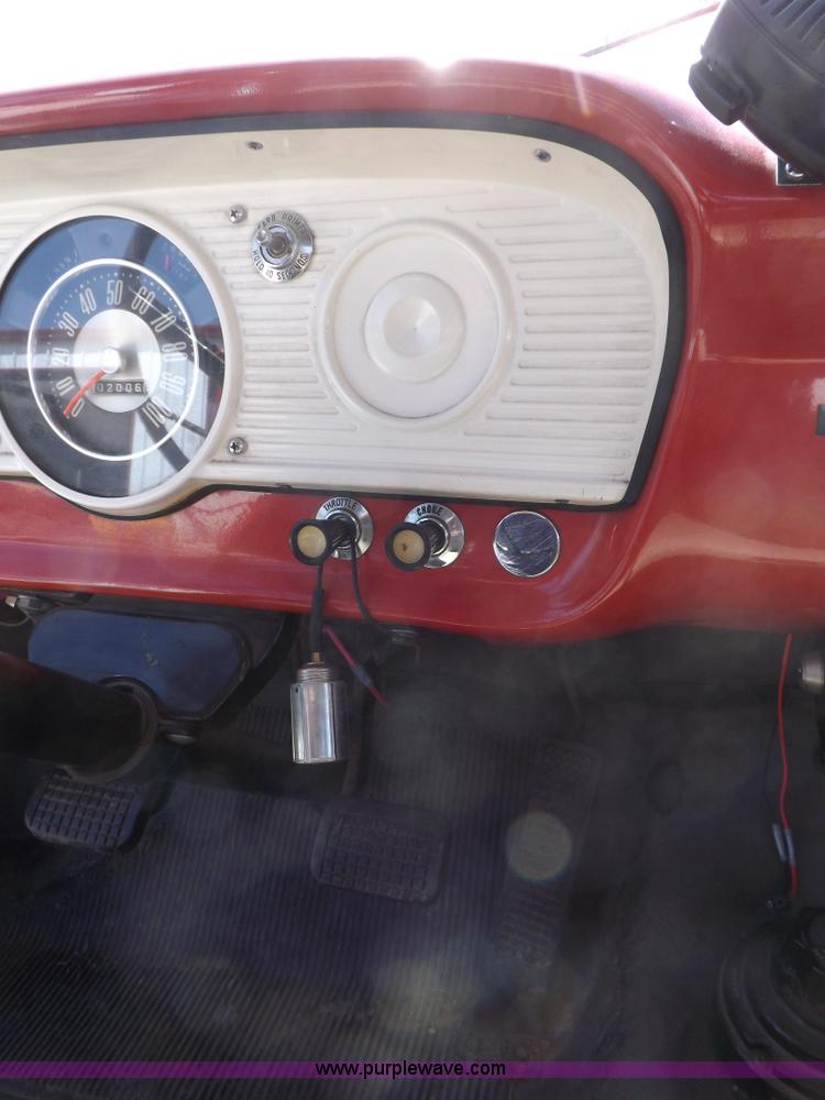 image for item H1874 1965 Ford 600 fire truck