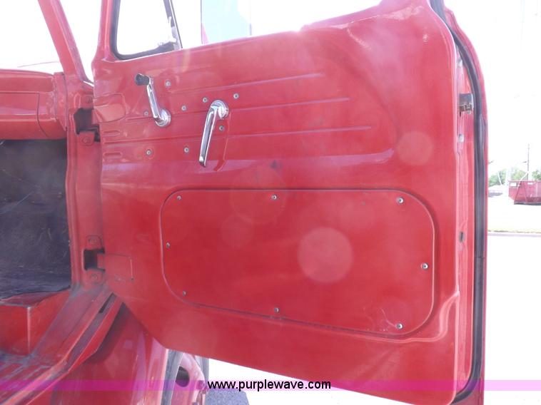 image for item H1874 1965 Ford 600 fire truck