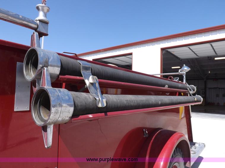 image for item H1874 1965 Ford 600 fire truck