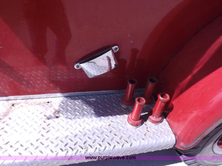 image for item H1874 1965 Ford 600 fire truck