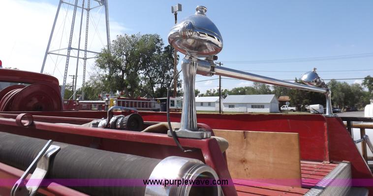 image for item H1874 1965 Ford 600 fire truck