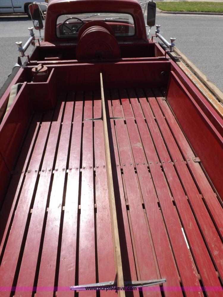 image for item H1874 1965 Ford 600 fire truck