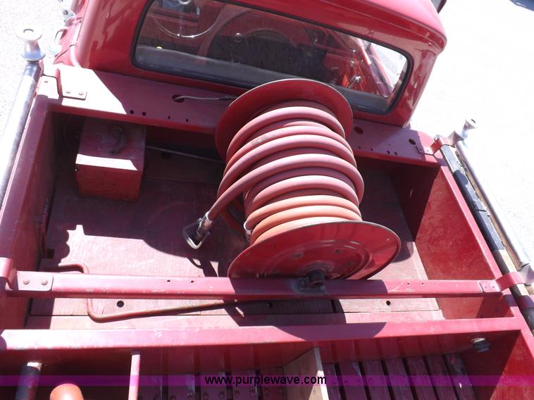 image for item H1874 1965 Ford 600 fire truck