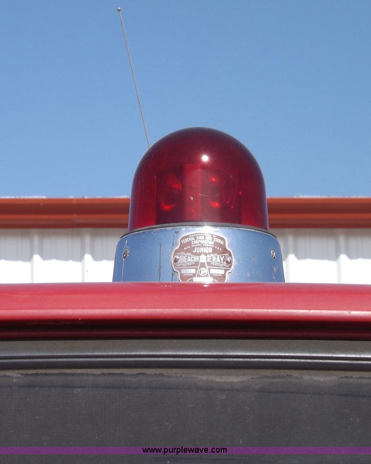 image for item H1874 1965 Ford 600 fire truck