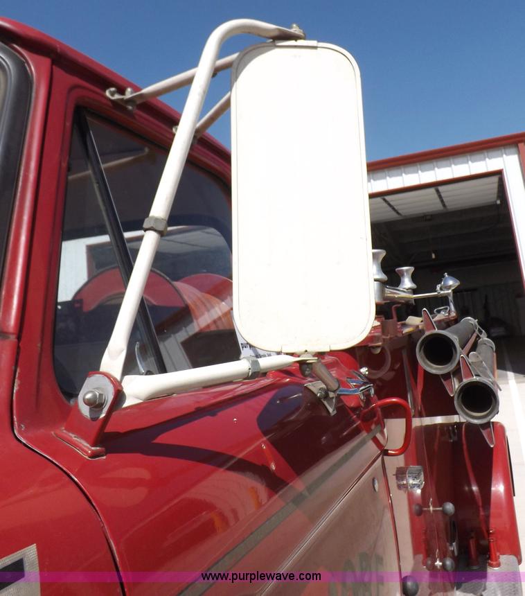 image for item H1874 1965 Ford 600 fire truck