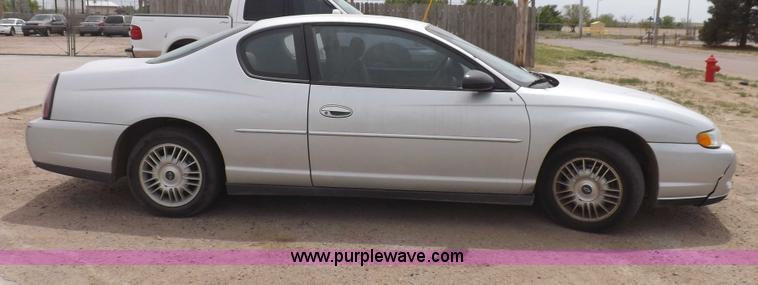 image for item H1904 2002 Chevrolet Monte Carlo LS