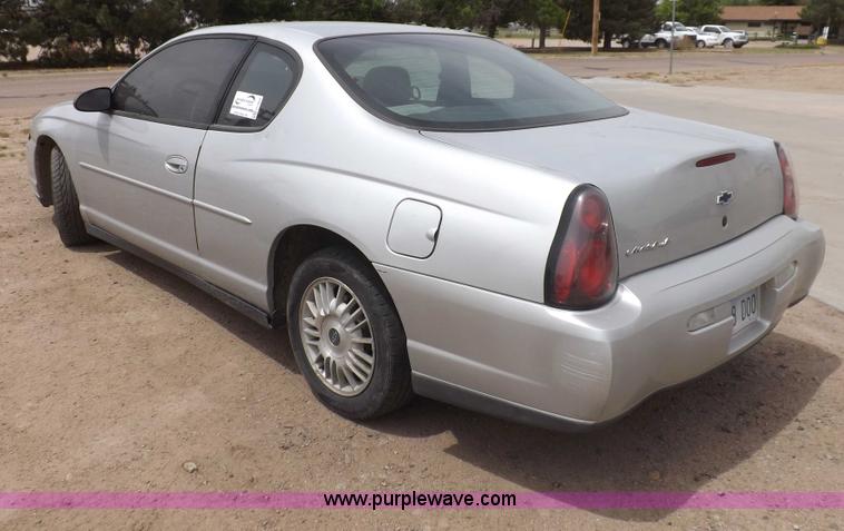 image for item H1904 2002 Chevrolet Monte Carlo LS