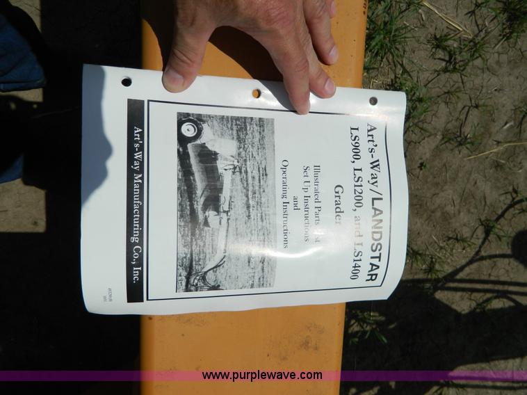 image for item H2462 Art's Way LS1400 pull scraper