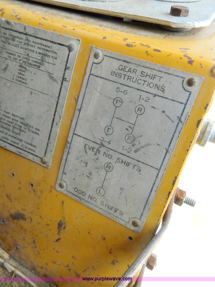 image for item H2463 1965 Caterpillar 120 motor grader
