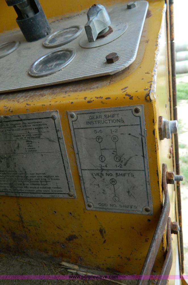 image for item H2463 1965 Caterpillar 120 motor grader