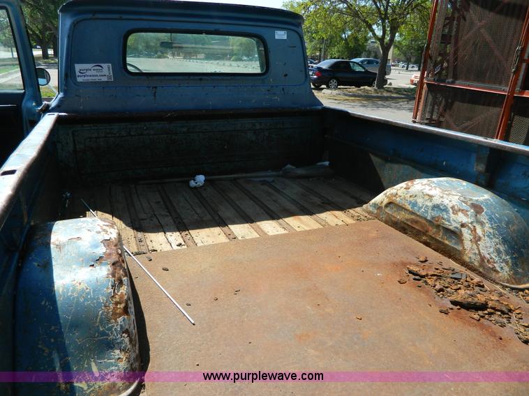 image for item H2465 1963 Chevrolet pickup truck