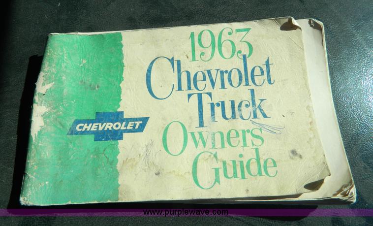 image for item H2465 1963 Chevrolet pickup truck
