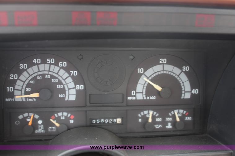 image for item H2582 1992 Chevrolet Kodiak sewer rod truck