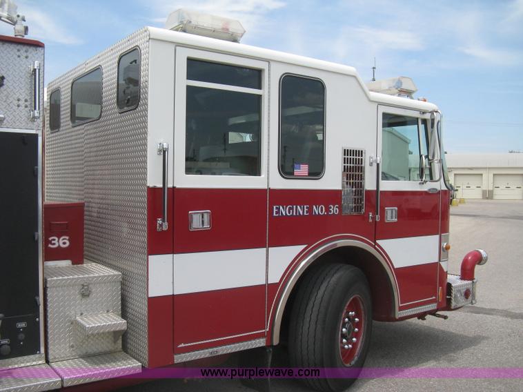 image for item H5390 1995 Pierce pumper fire truck